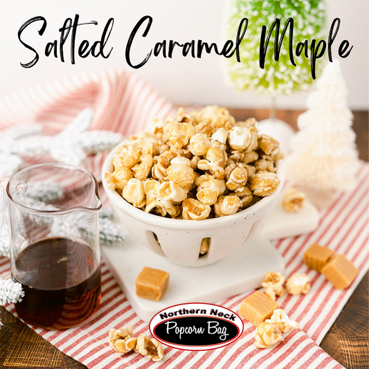 Salted Caramel Maple Popcorn