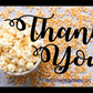 THANK YOU Popcorn Box - Northern Neck Popcorn Bag